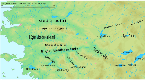 Řeka Büyük Mederes