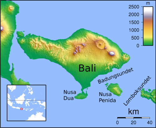 Bali - zvuky a ostrovy