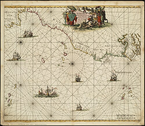 Barbarský a Guinejský břeh Gibraltar