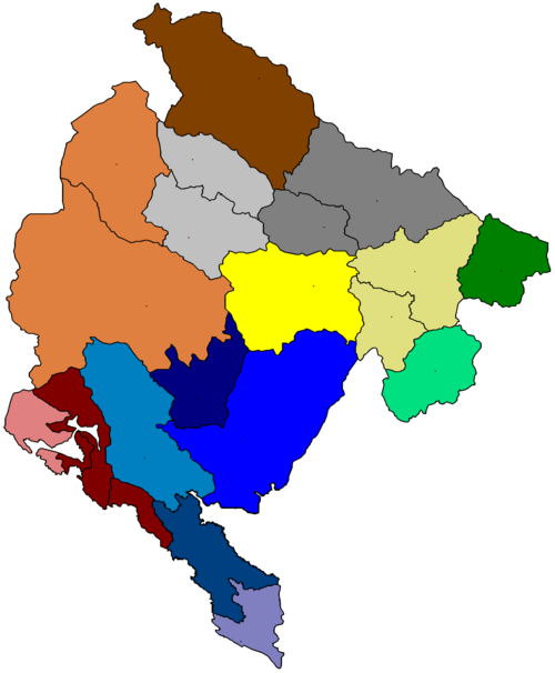 Základní soudy Černé Hory
