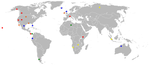 Bear Grylls Survivor mapa světa ver2