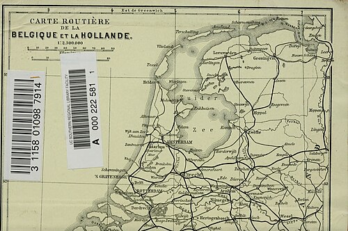 Belgie a Holandsko - Průvodce (1891)