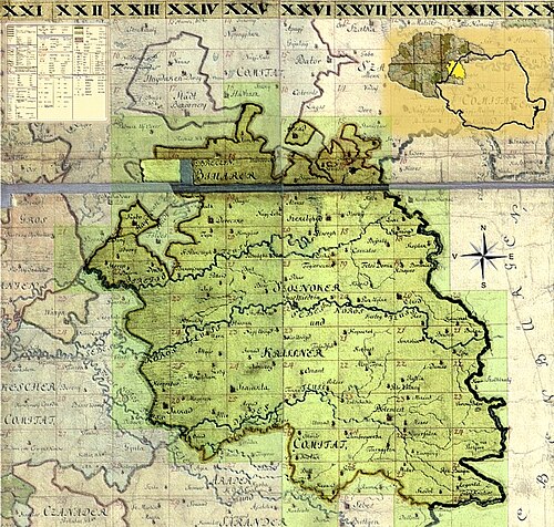 Bihor-Solnoc-Crașna (Josefínský katastr)