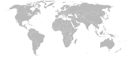 Prázdná mapa-svět-bez ledu-Grónsko