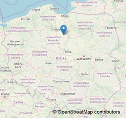 Bobrowo na mapě Polska