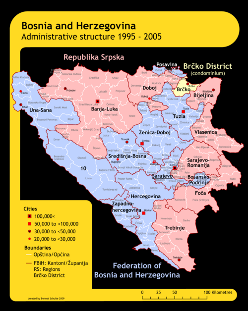 Dělení Bosny a Hercegoviny 2005