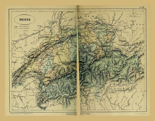 Bouillet - Univerzální atlas, Mapa 68