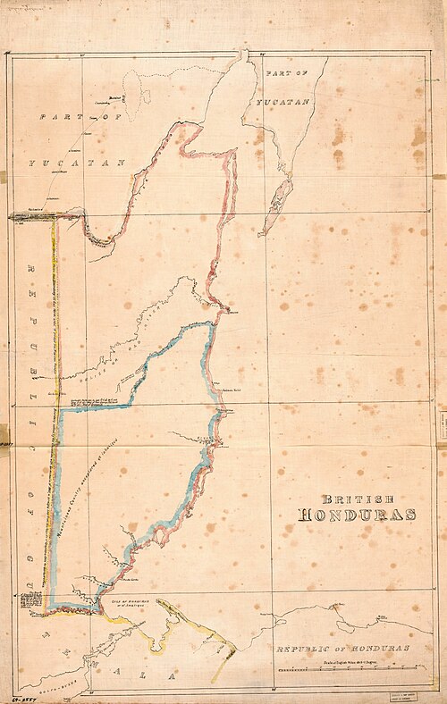 Britské Honduras. LOC gm69002557