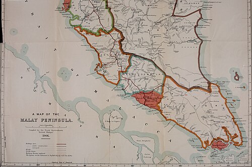 Britská Malaja - historie a vývoj