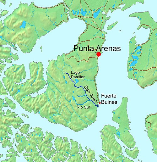Brunswick Řeka San Juan de la Posesión