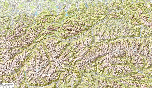BudS - Tyrolsko - Topografická