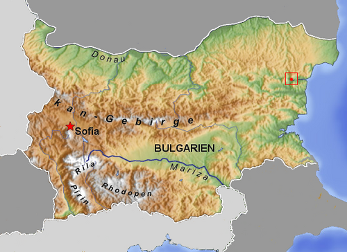 Bulharsko Dunaj návrh