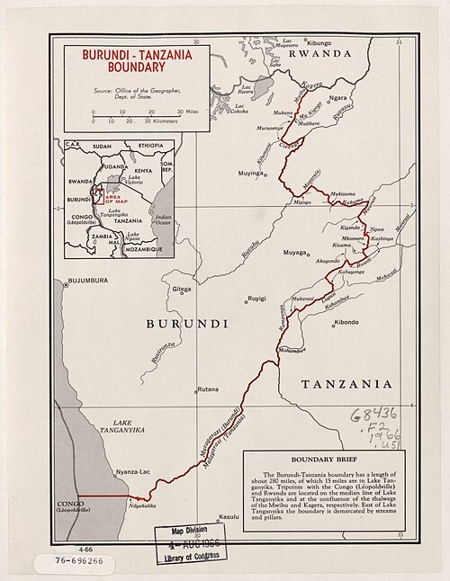 Hranice Burundi-Tanzánie