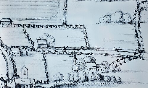 Busskirch - plán obecného majetku z roku 1649