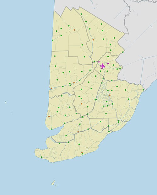 Administrativa provincie Camau