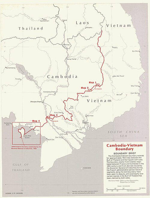 Hranice Kambodža-Vietnam