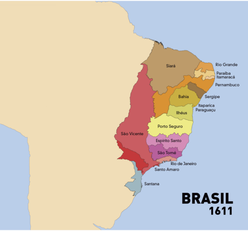 Kapitánie São Vicente 1611
