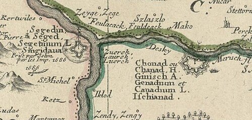 Cenad-Szeged 1700