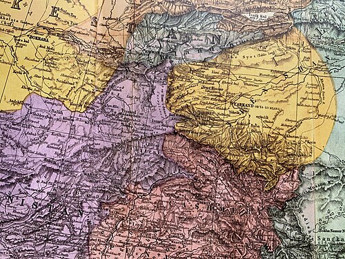 Střední Asie roku 1873