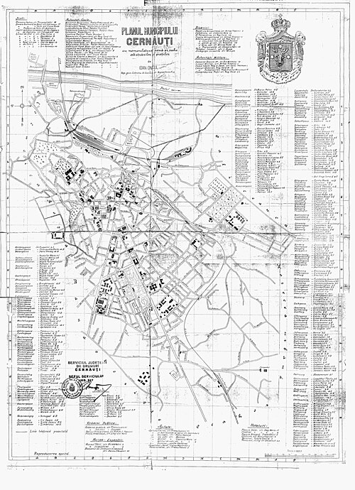 Černivci - ulice