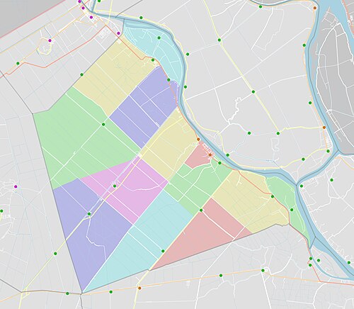 Administrativní mapa okresu Chauphu