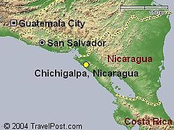 Mapa Chichigalpy
