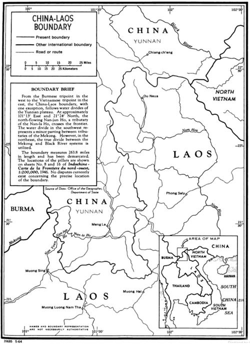 Hranice Čína-Laos
