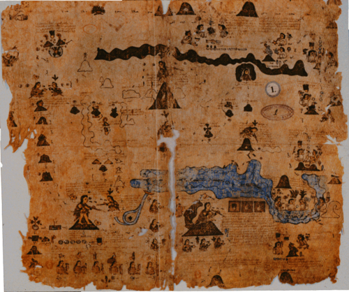 Mapa Kodexu Xolotl