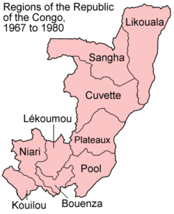 Oblasti Konga 1967-1980