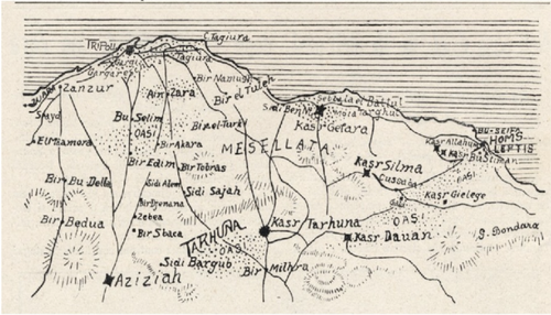 Pobřeží Tripolitánie 1912