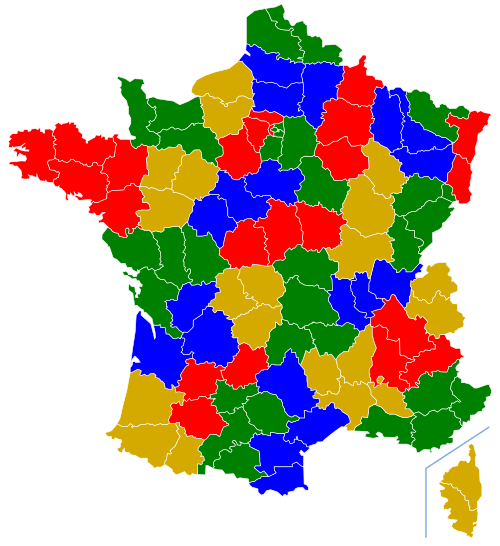 Soudní obvody Francouzska