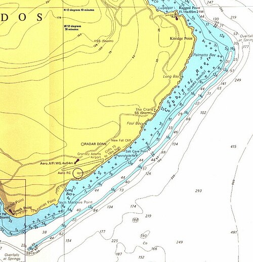 Mapa karibské oblasti