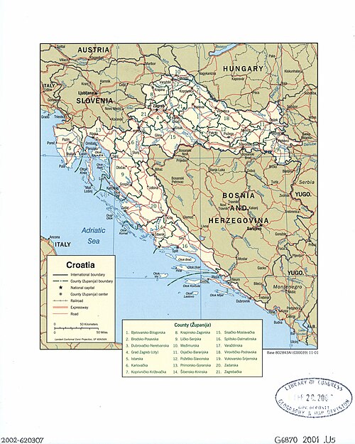 Chorvatsko. LOC 2002620307