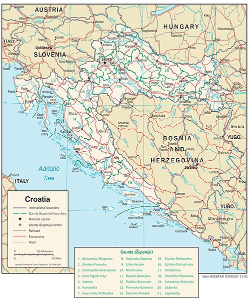 Doprava v Chorvatsku