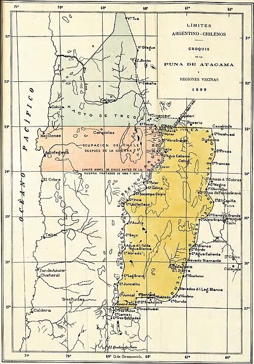 Náčrt Puny de Atacama