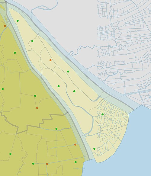 Culaodung - administrativní mapa okresu