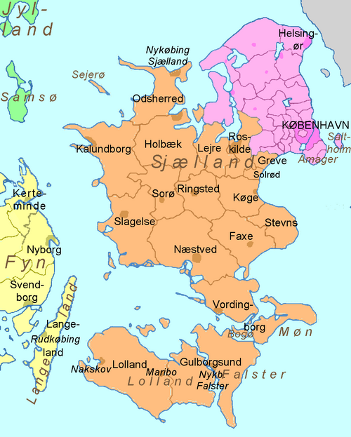 DK Sjælland komuny