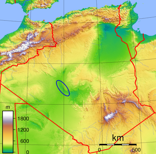 Oblast Touat - Alžírsko