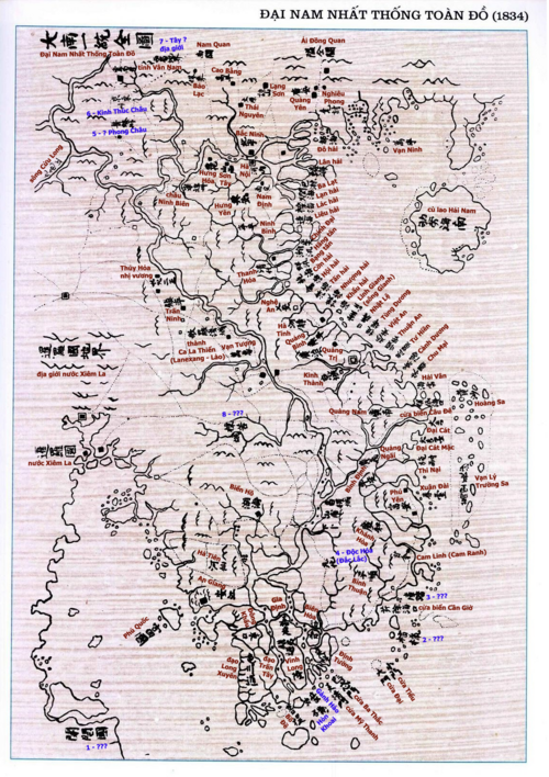 Mapa celého Vietnamu - kompletní přehled