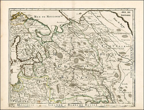 DuVal Moskva, Velké Rusko 1677