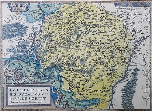 Vévodství Lucembursko Surhonio 1551
