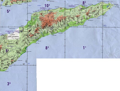 Východní Timor ONC 89