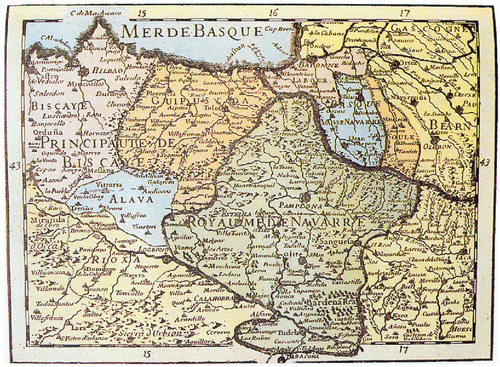 Mapa Baskerska