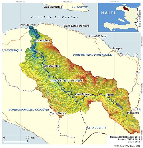 Atlas povodí tří řek - Exilien 2015