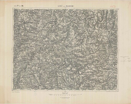 Speciální mapa 4154 Ledeč a Vlašim