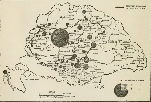 Mlýny na mouku v Maďarsku 1913