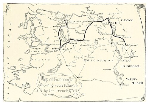 Mapa Connaughtu - 1890
