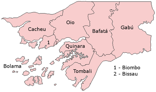 Regiony Guinea-Bissau
