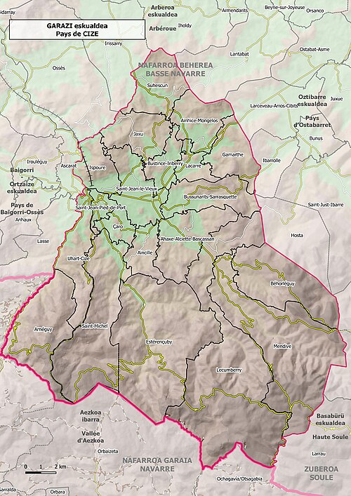 Garazi región - Pays de Cize