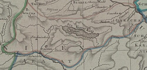 Ganscha (Gandscha). Kresleno I.C.M. Reinecke 1804